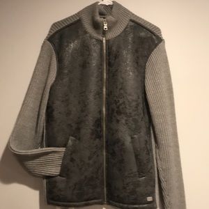 NWOT Armani Exchange men’s sweater jacket